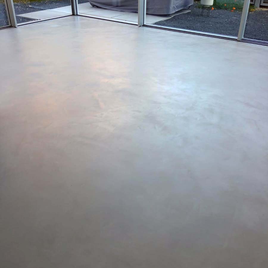 High Build Epoxy Flooring installation by Burgh Resin, Scotland